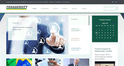 Desktop Screenshot of fenaserhtt.com.br